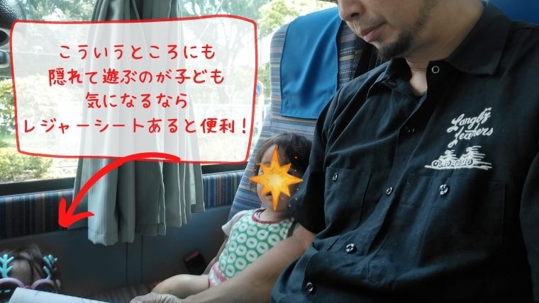 赤ちゃん高速バス・夜行バスいたずら